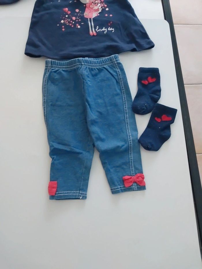 Ensemble bébé fille 6 mois - photo numéro 2