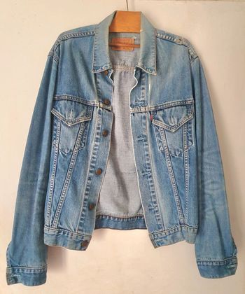 Veste en Jean Bleue Vintage 70500 04 Taille L
