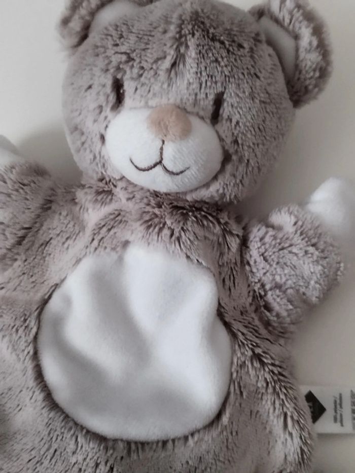 Doudou Marionnette ours TEX