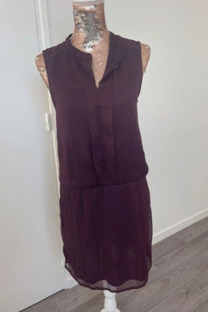 Robe prune fluide Bonobo taille S