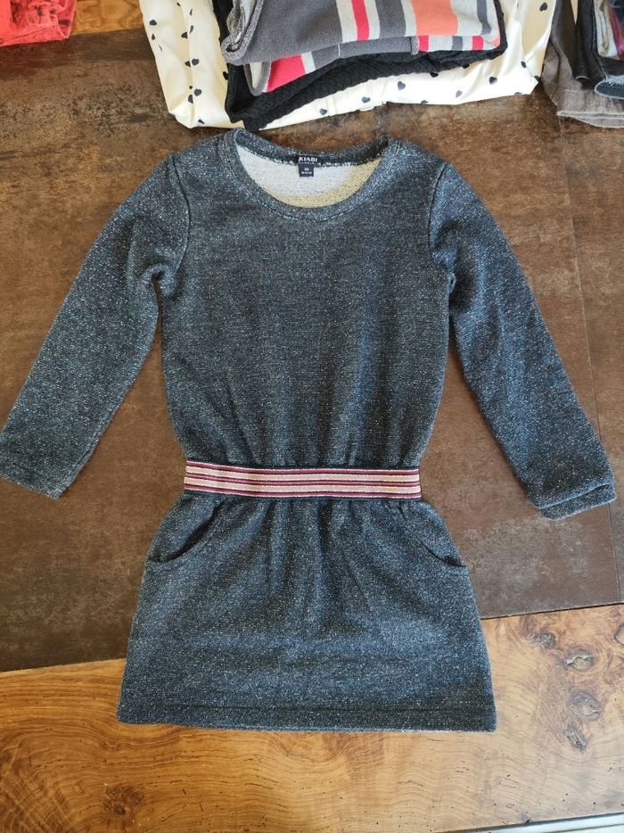 Lot vêtements fille 4 ans hiver manteau robes tee shirts - photo numéro 8