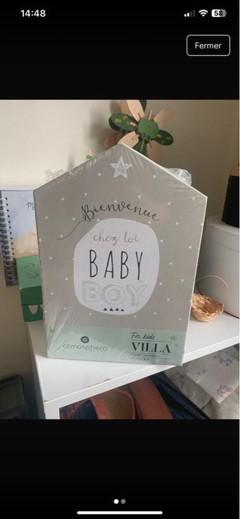 Boîte à souvenirs bébé 