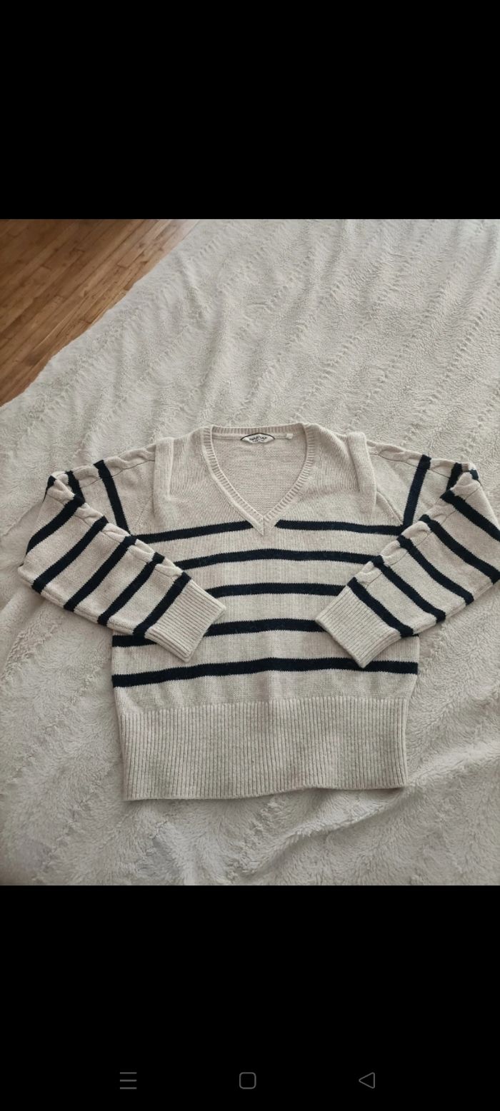 Pull marinière Naf Naf