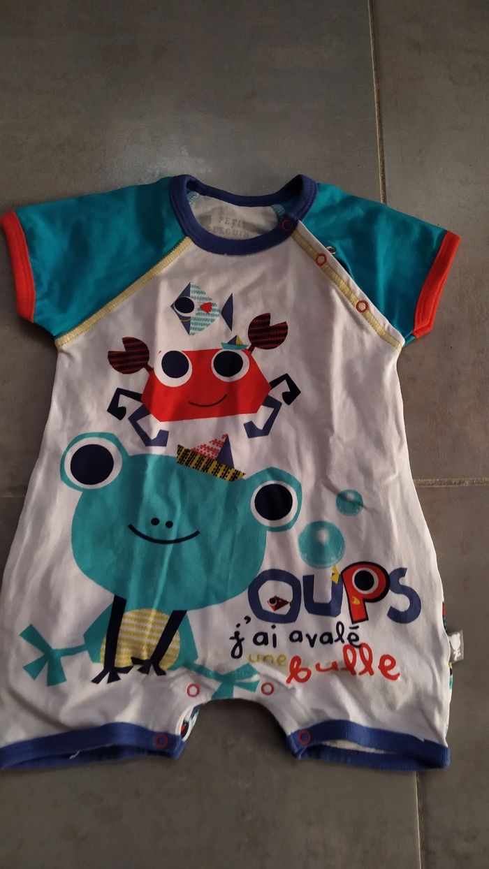 Combi-short 9 mois Petit Béguin