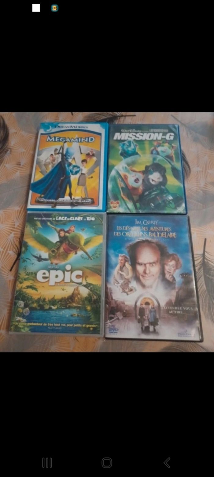 Lot 4 dvd