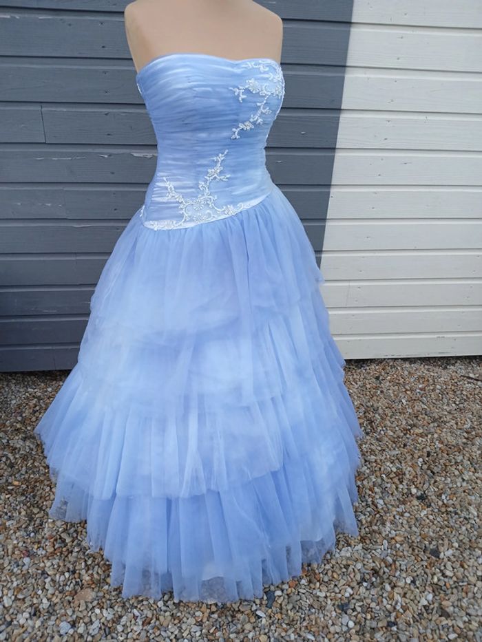 unique, robe de mariée ou de fiançaille ou de bal taille 40/42 - photo numéro 13