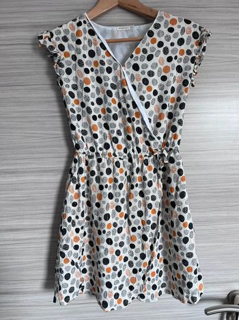 Robe imprimée - Taille 14 ans - Viscose - Très bon état