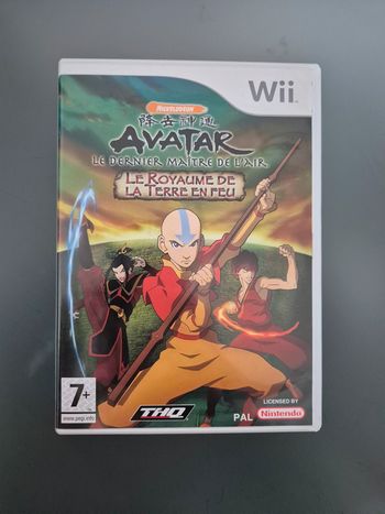Avatar Le Dernier Maître de l'air : Le Royaume de la terre du en feu Nintendo Wii