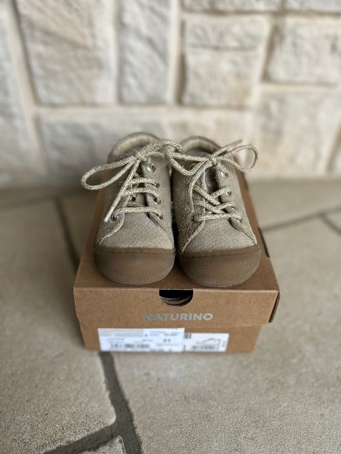 Chaussures dorées NATURINO - photo numéro 5