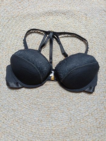 Soutien-gorge noir dentelle puch-up