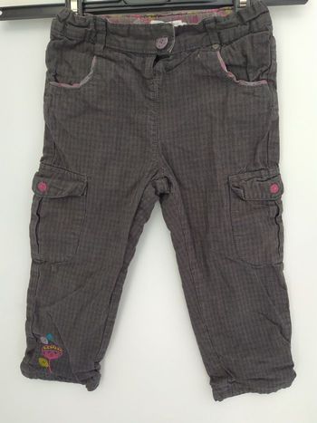 Pantalon fille LCDP 23 mois