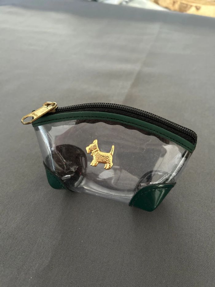 Porte monnaie vert/transparent Chipie