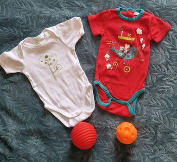 Lots 2 bodies été 3 mois