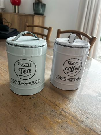 Boîte à thé et café