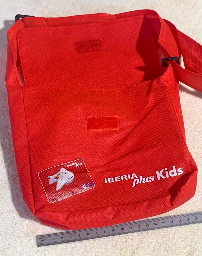 Sac rouge en tissus légère IBERIA - photo numéro 6