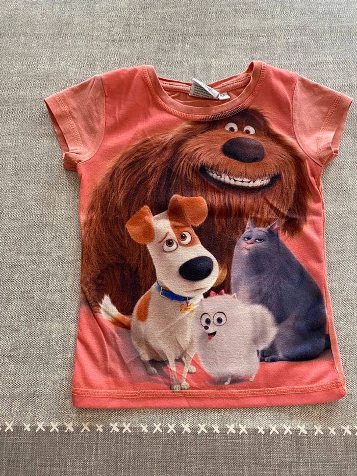 T shirt manches courtes 4 ans