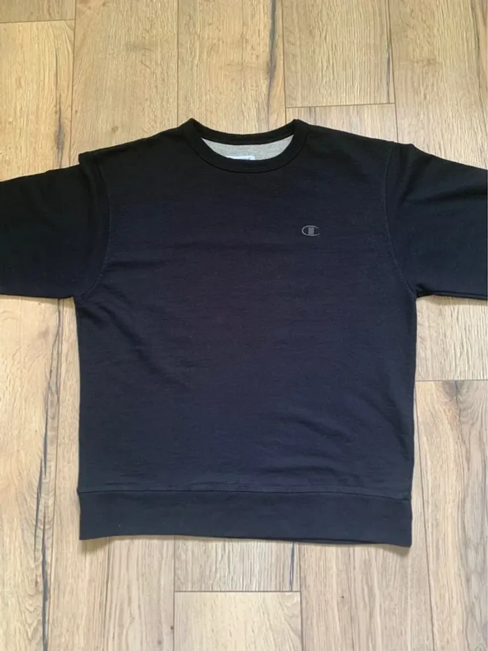 Sweat Champion Authentique Noir Taille M - photo numéro 4
