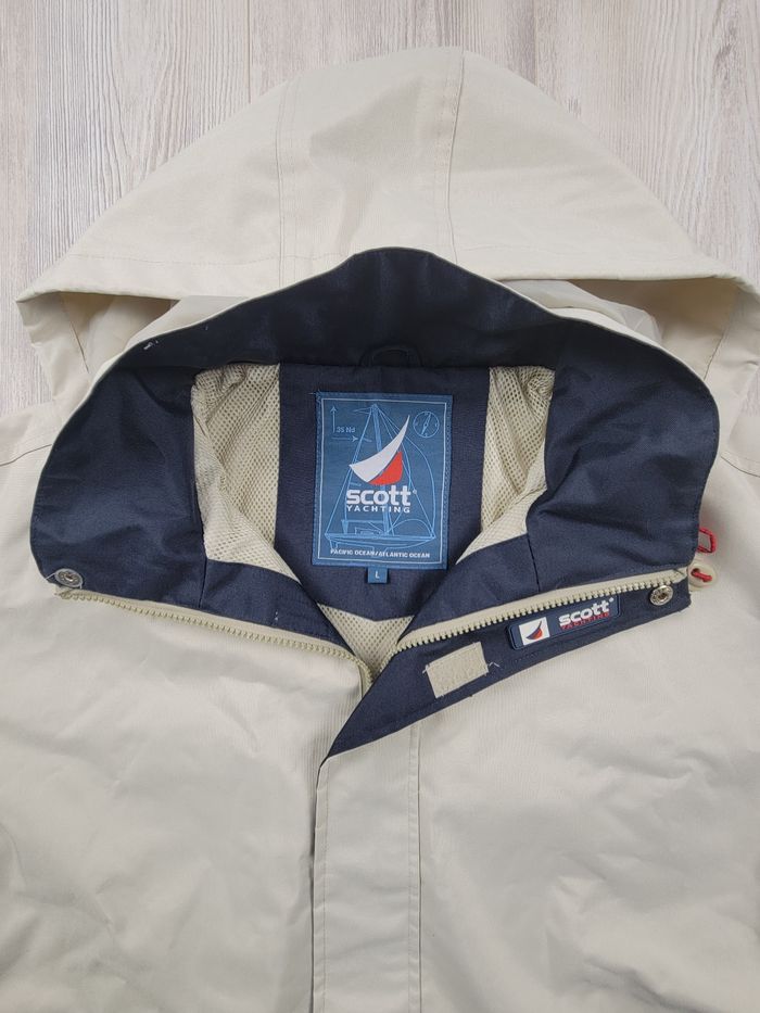 Parka Schott Yachting homme taille L – Capuche zippée – Style nautique premium - photo numéro 2