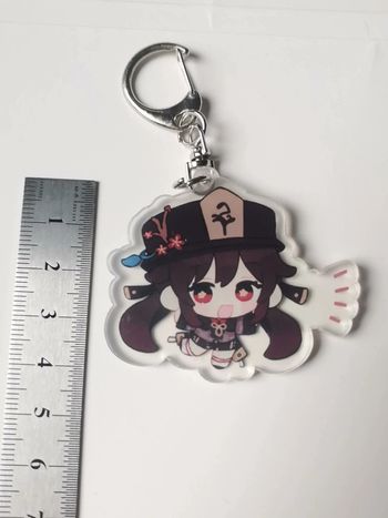 Porte-clés Genshin impact Hu Tao