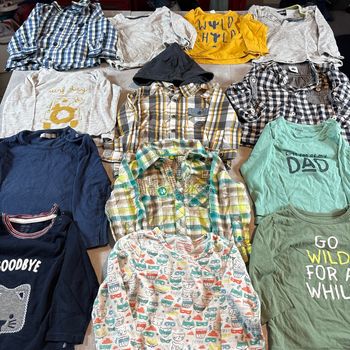 Lot 13 t-shirt haut manche longue taille 12 mois