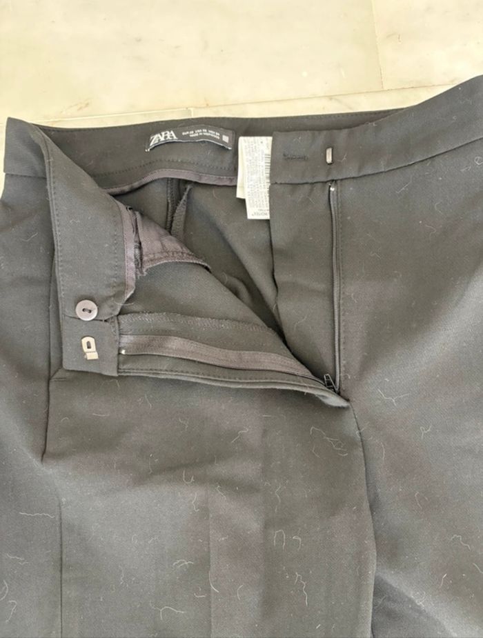 Pantalon tailleur Zara noir - photo numéro 2