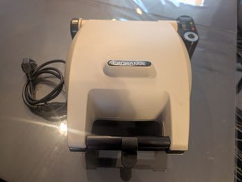 Gaufrier / croque-monsieur Lagrange Gaufrier Premium Mineral 019 132
