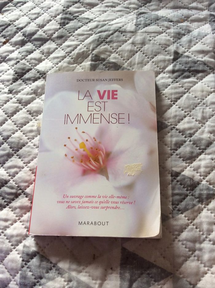 #la vie est immense Docteur Susan Jeffers - photo numéro 2