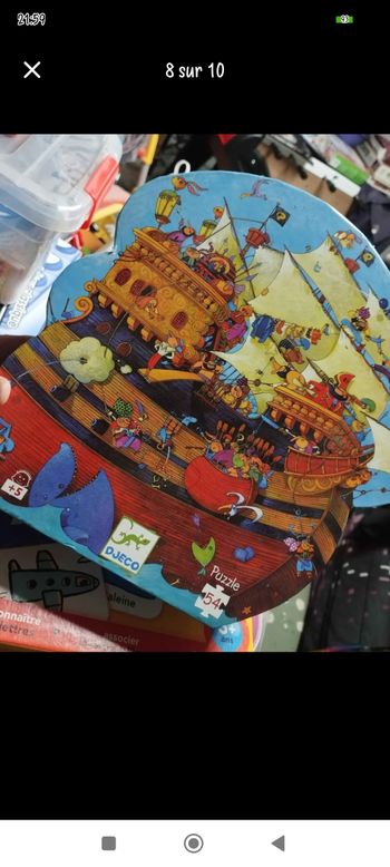 Puzzle Djeco Le Bateau de Barberousse