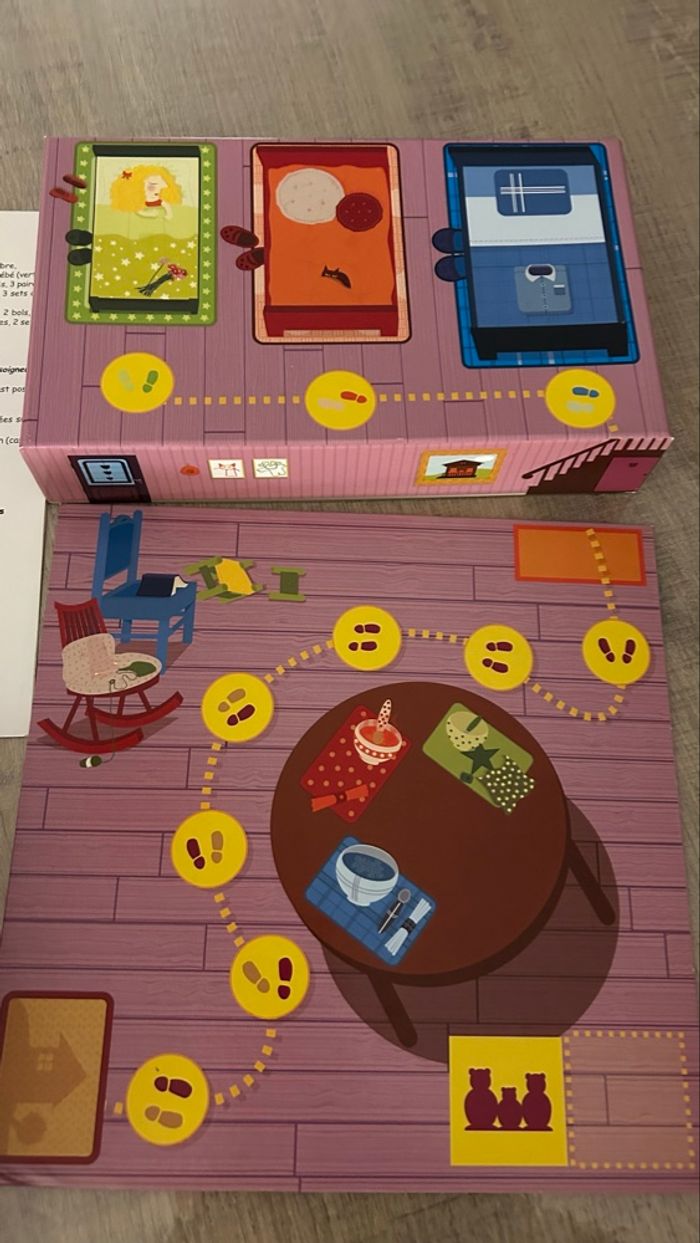 Jeu éducatif  jeu de mémoire  Les Trois Ours et Boucle d’Or - photo numéro 4