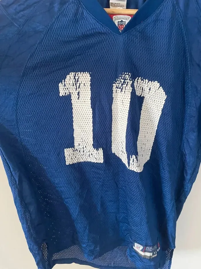 Reebok Maillot NFL jersey 🏈 #10 Manning New York Giants Mens S - photo numéro 8