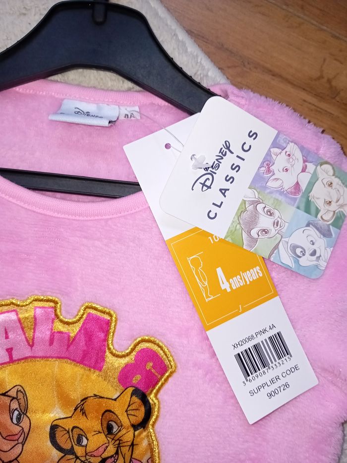 Pyjama disney le roi lion - photo numéro 4