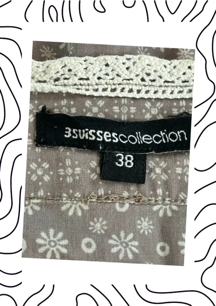 Blouse 3 Suisses taille 38 - photo numéro 4