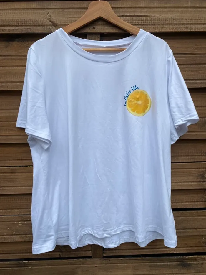 TEE shirt citron