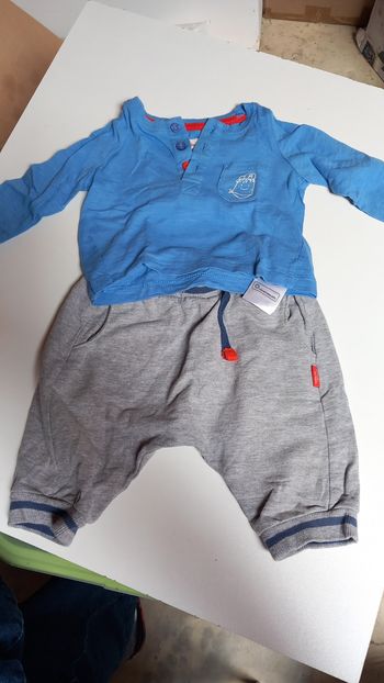Ensemble bonhomme 3 mois