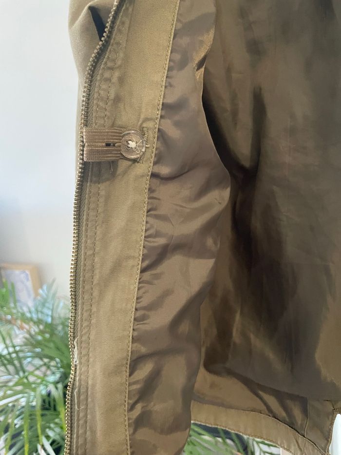 H&M - parka à capuche kaki  taille 4/5 ans - photo numéro 8