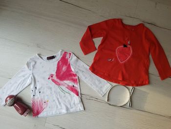 Lot de 2 hauts catimini fille 18 mois