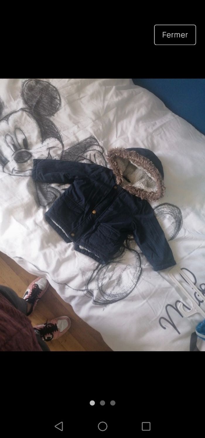 Manteau hiver 18 mois