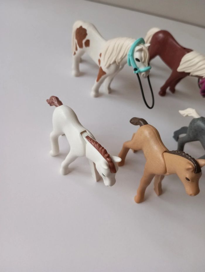 Playmobil lot poneys - photo numéro 2