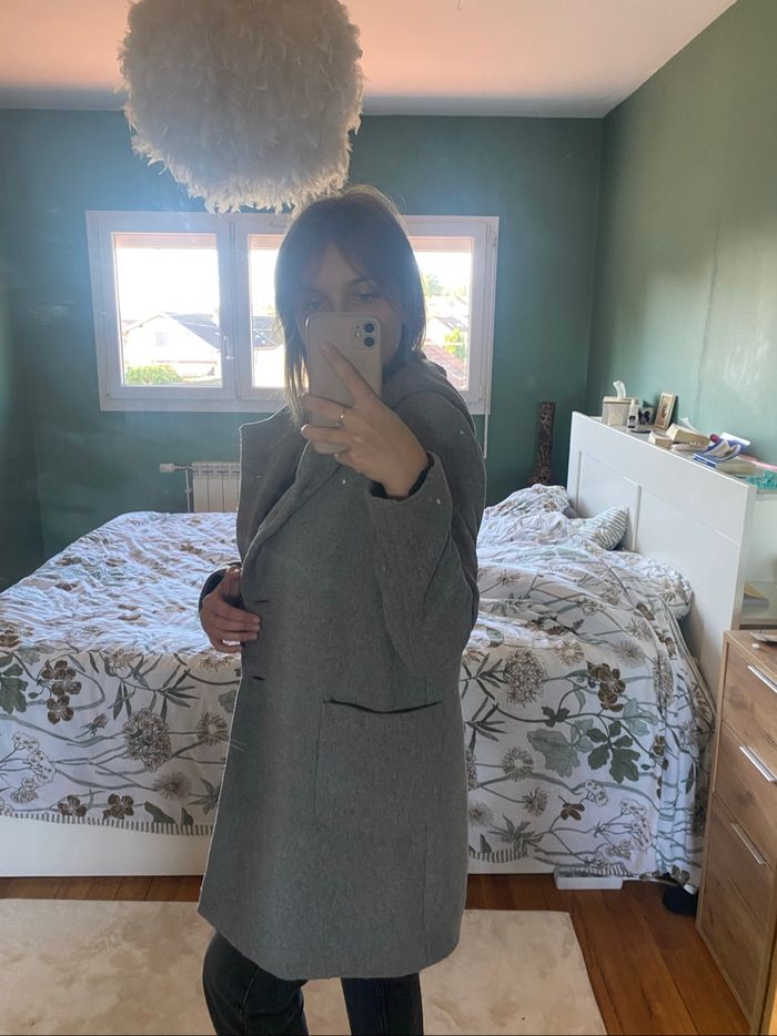 Manteau gris - photo numéro 2