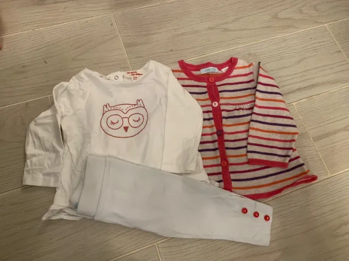 Ensemble Fille léger 6m