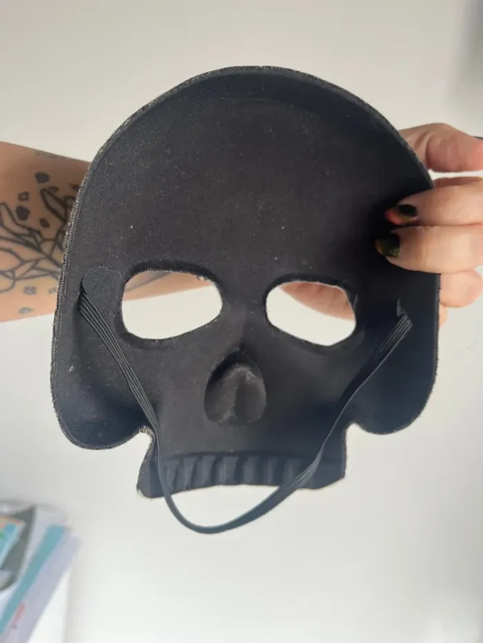 Masque déguisement tête de mort - photo numéro 3