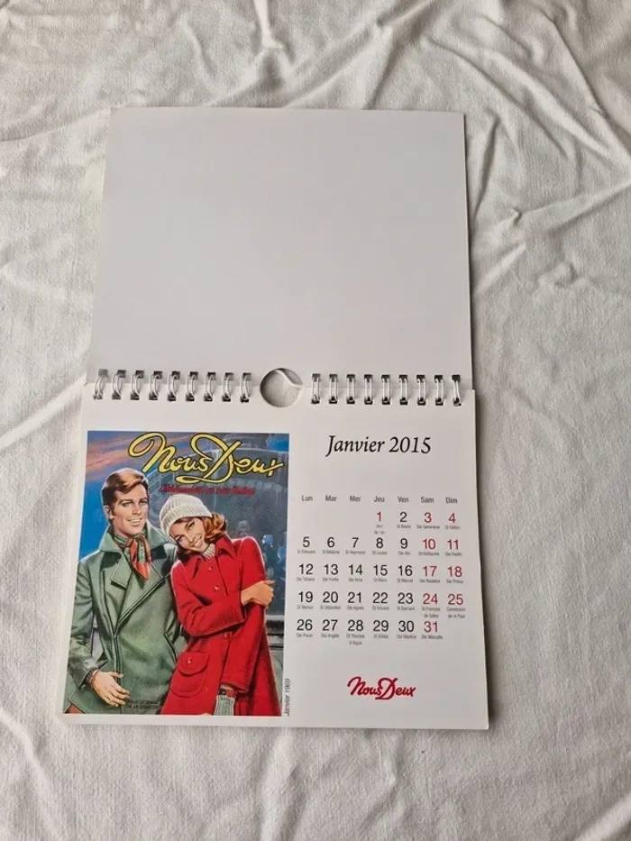 Calendrier Nous Deux 2015 - photo numéro 3