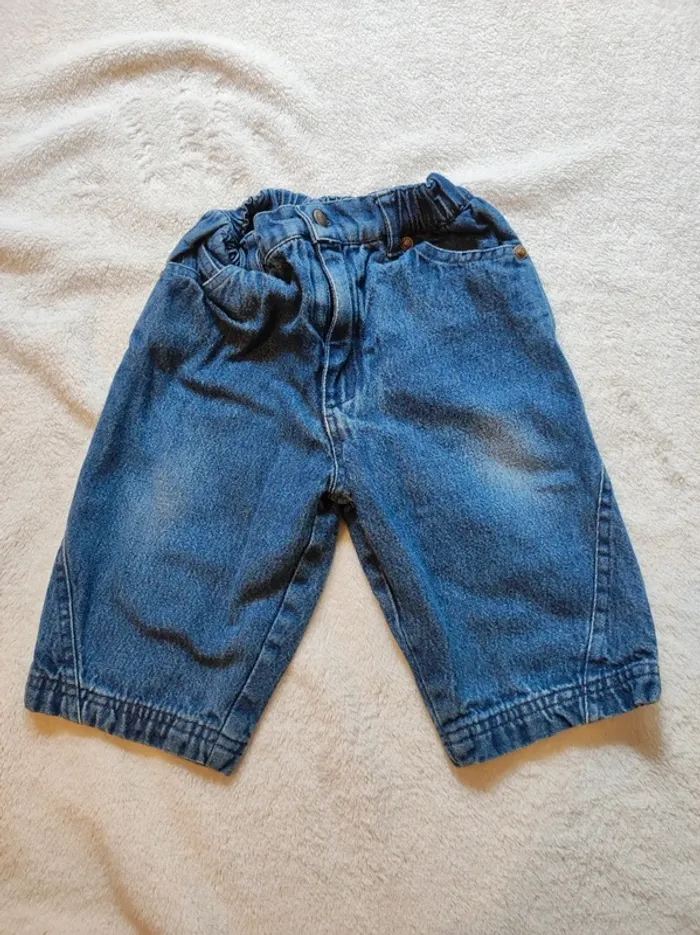 Lot de 2 pantalons Jean 9 mois - photo numéro 6