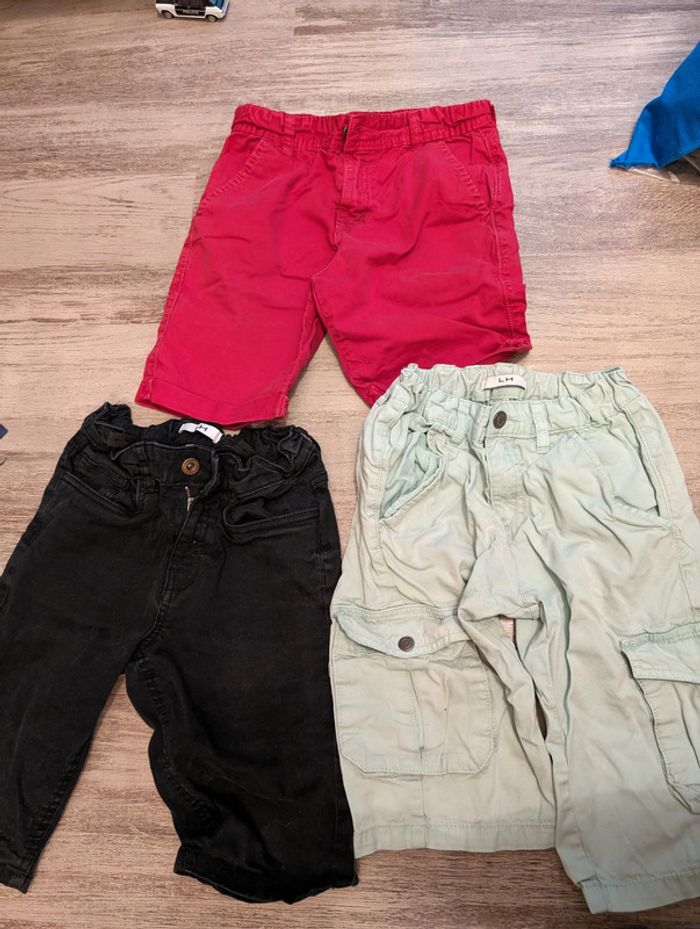 Lot de shorts 10 ans