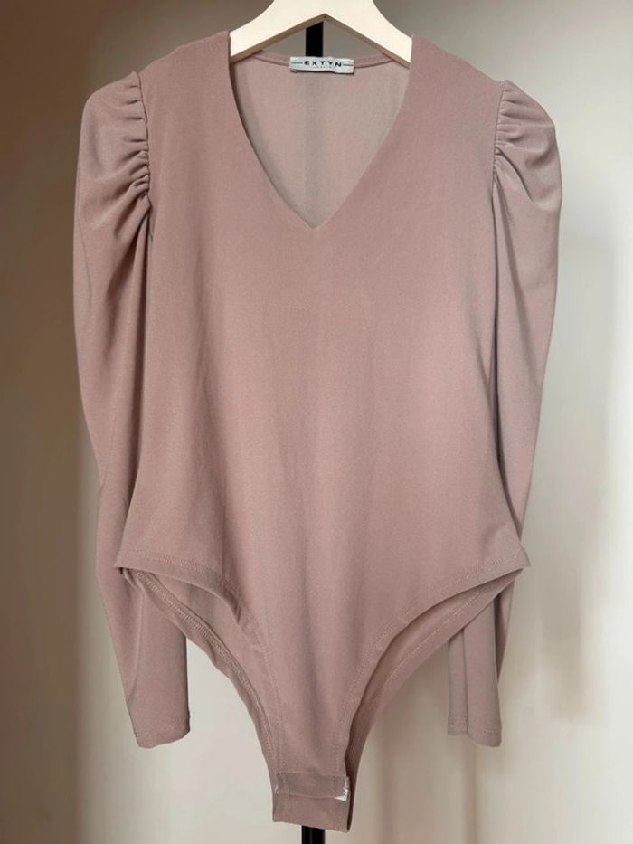 Body col v manches longue taille unique Extyn