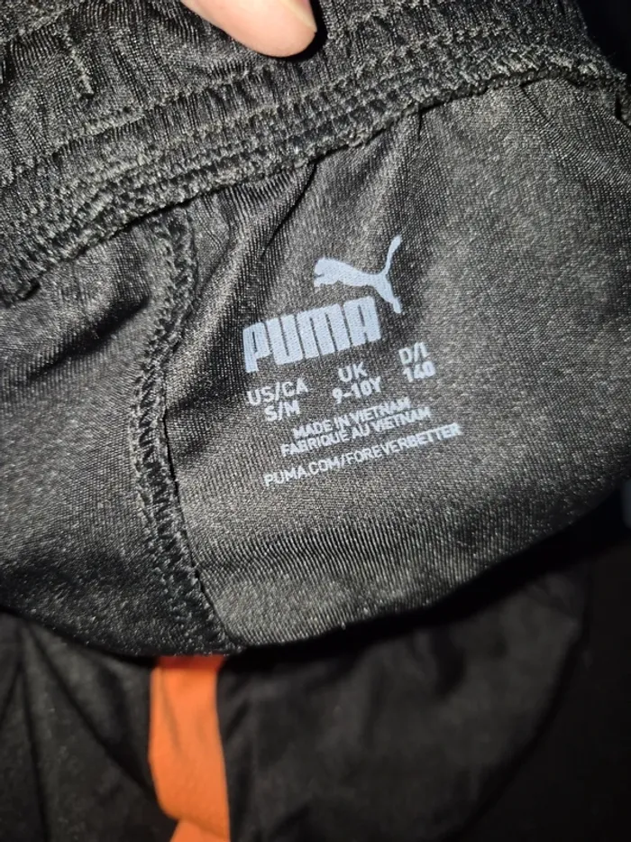Short de sport Puma 9/10 ans neuf noir - photo numéro 4