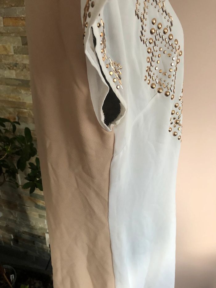 Robe blanche et beige Guess by Marciano 40 - photo numéro 6