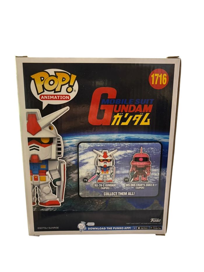 Figurine Funko Pop Animation Mobil Suit Gundam Rx-78-2 Gundam 1716 neuf - photo numéro 2