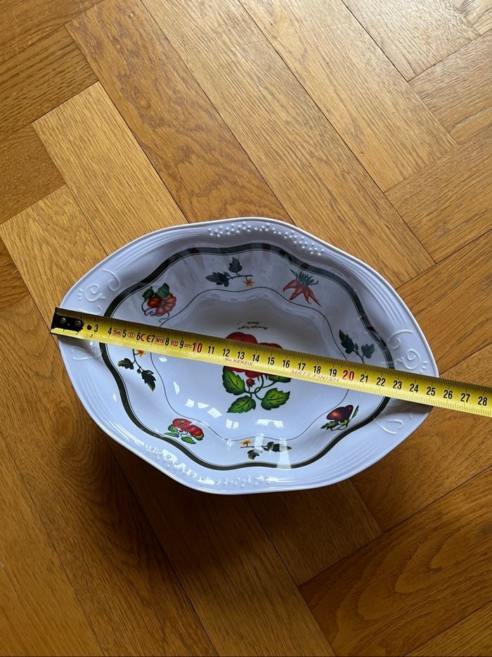 Lots de 7 plats en plastique vintage - photo numéro 5