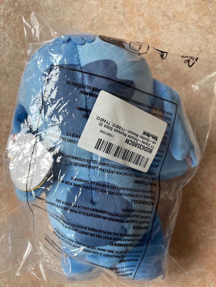 Peluche stitch musicale - photo numéro 2